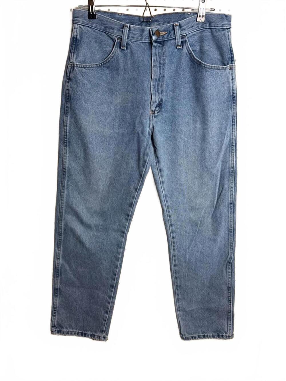 Men’s vintage Rustler Light Blue Denim Jeans 34x30
